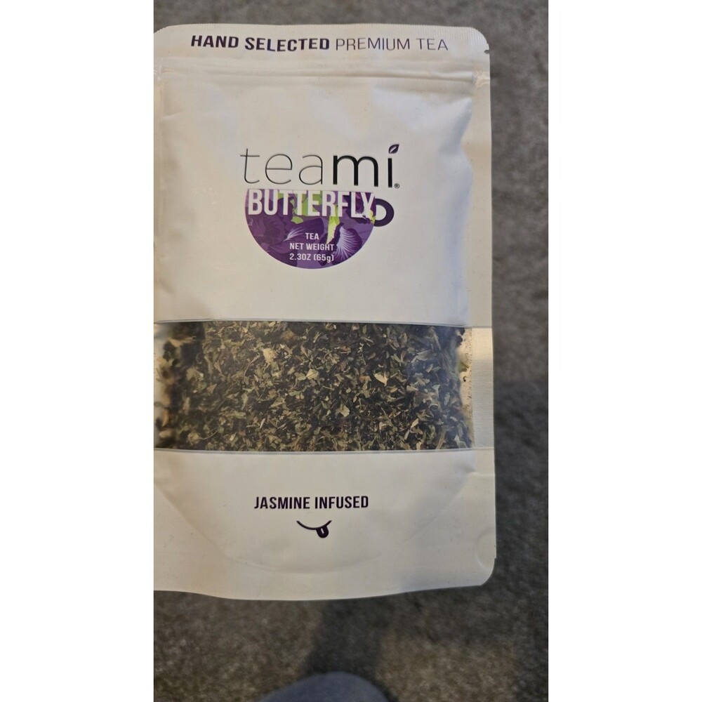 Teami Blends Teami Butterfly Tea Jasmine Infused Herbal Tea 2.3 oz*NEW/SEALED*